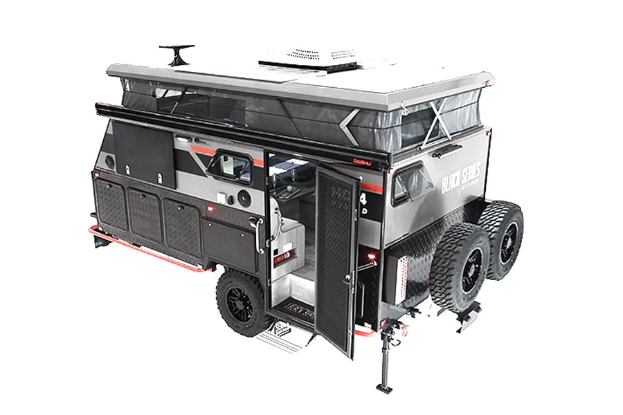 pics of HQ14 - Black Series Campers | Off-Road Travel Trailers, Toy Haulers & Camper Trailers