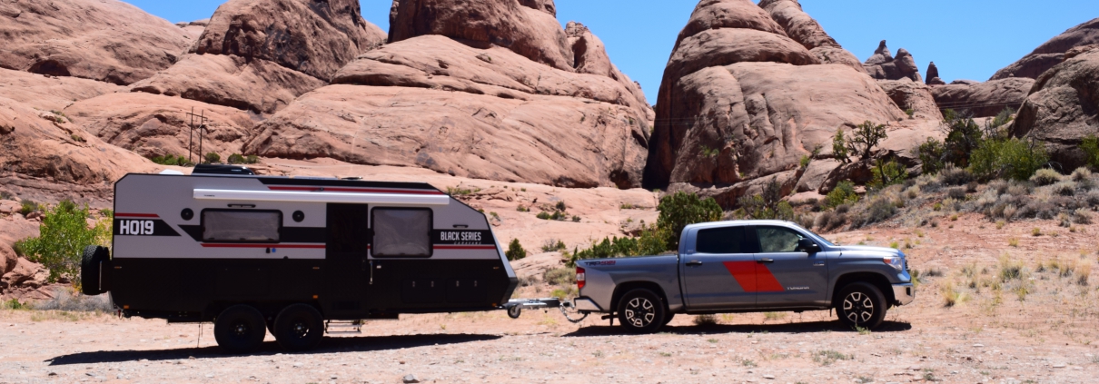 black series off-road trailer and truck combo in Utah