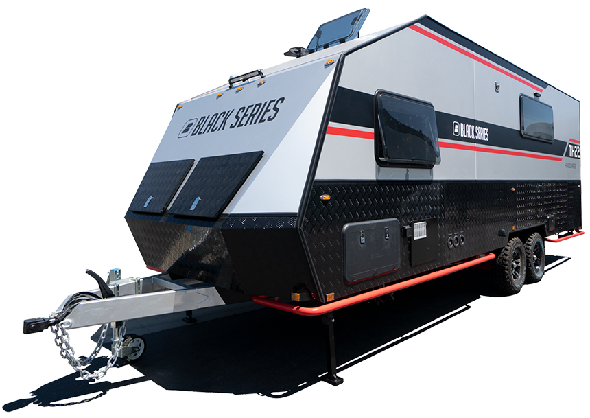 pics of HQ22T - Black Series Campers | Off-Road Travel Trailers, Toy Haulers & Camper Trailers