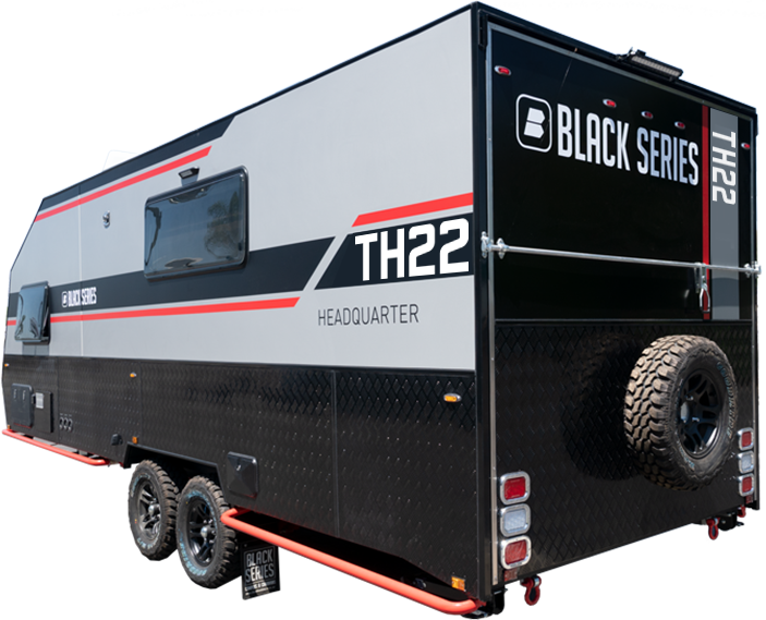 pics of HQ22T - Black Series Campers | Off-Road Travel Trailers, Toy Haulers & Camper Trailers