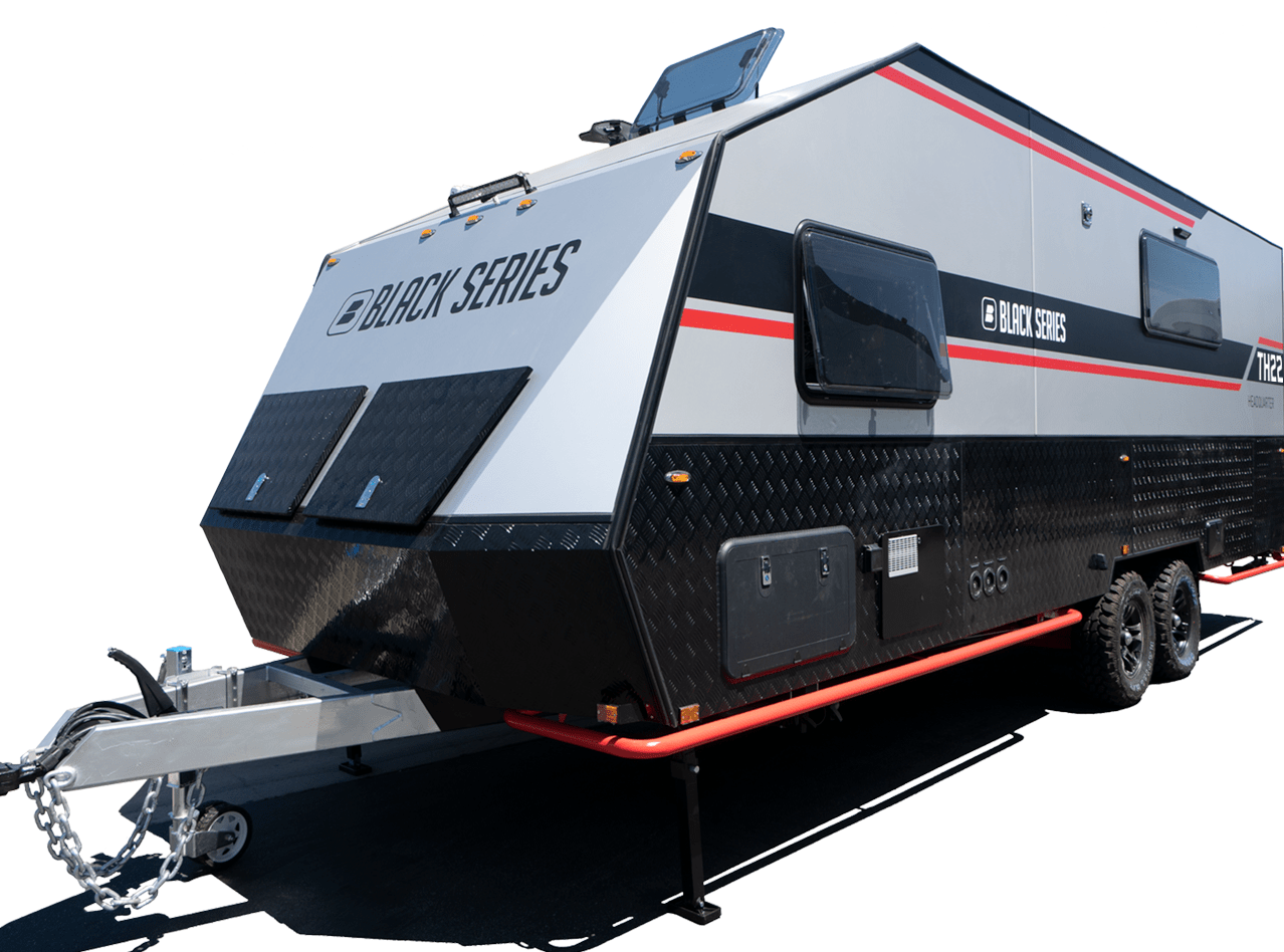 pics of TH22 - Black Series Campers | Off-Road Travel Trailers, Toy Haulers & Camper Trailers