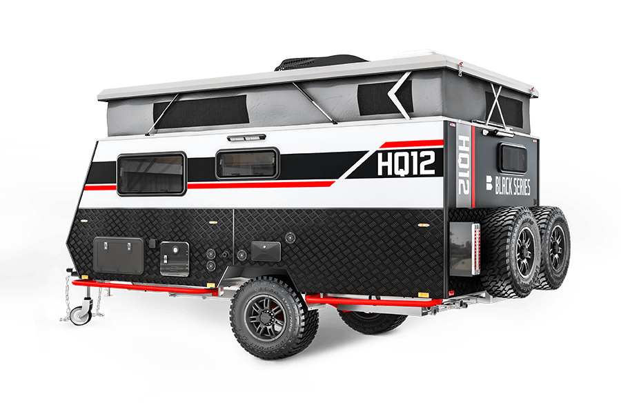 pics of HQ12 - Black Series Campers | Off-Road Travel Trailers, Toy Haulers & Camper Trailers