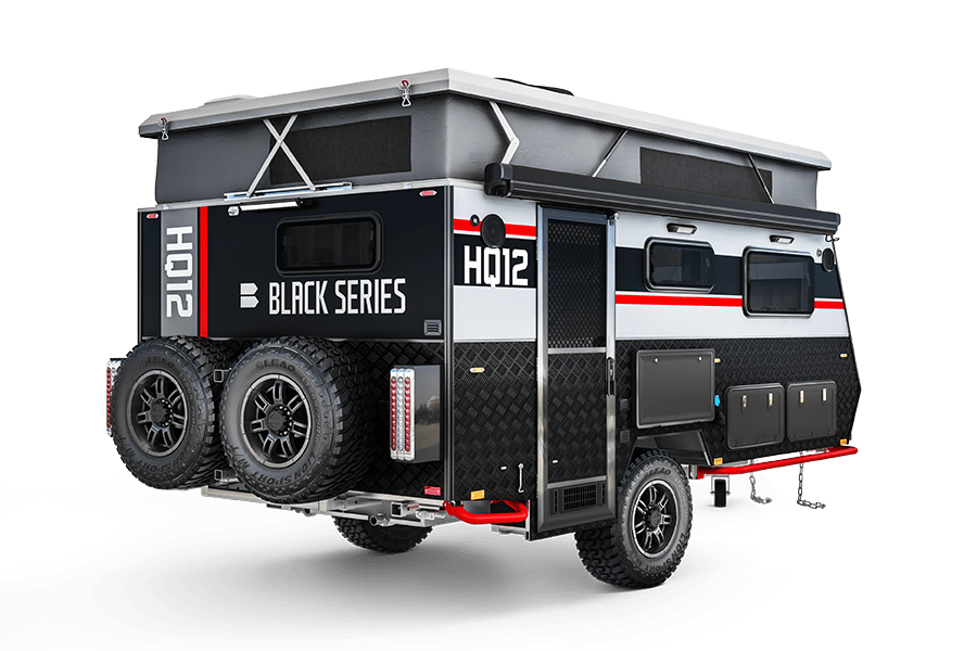 pics of HQ12 - Black Series Campers | Off-Road Travel Trailers, Toy Haulers & Camper Trailers