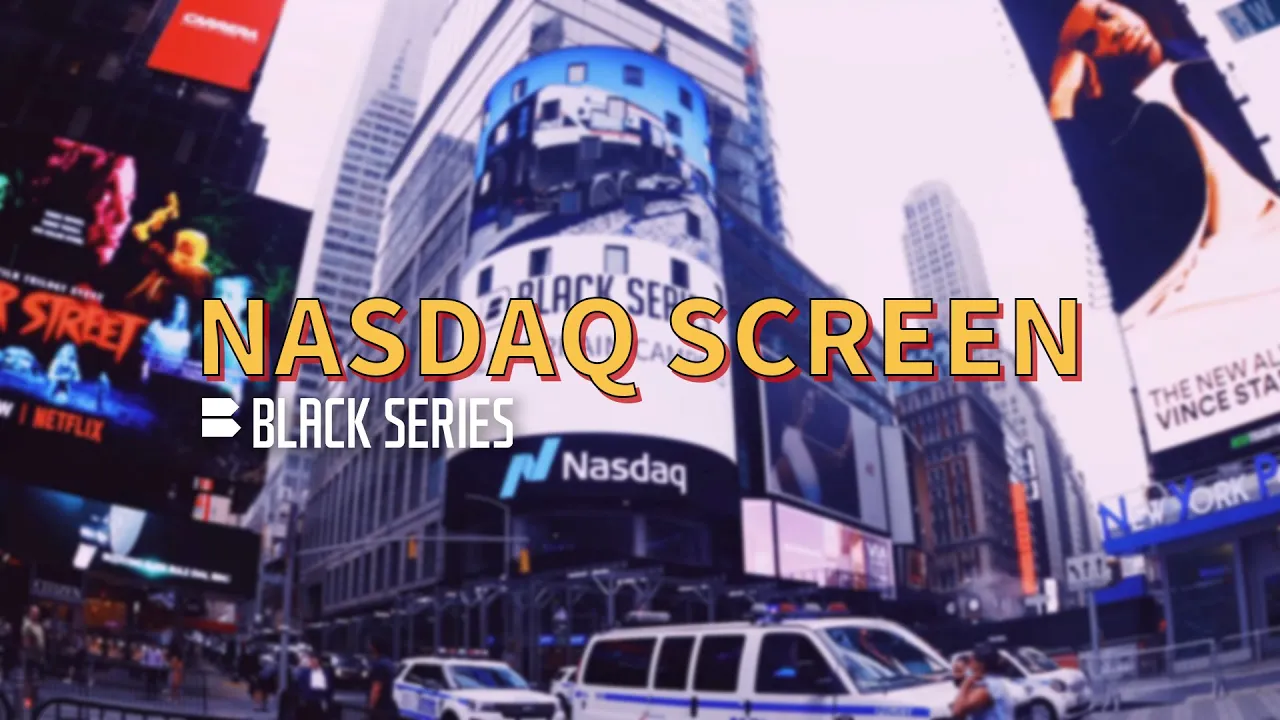 Black Series Camper; NASDAQ Screen