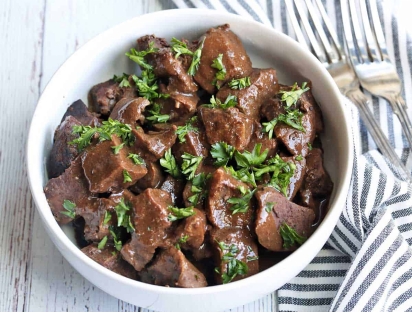 Elk Heart Stew Recipe