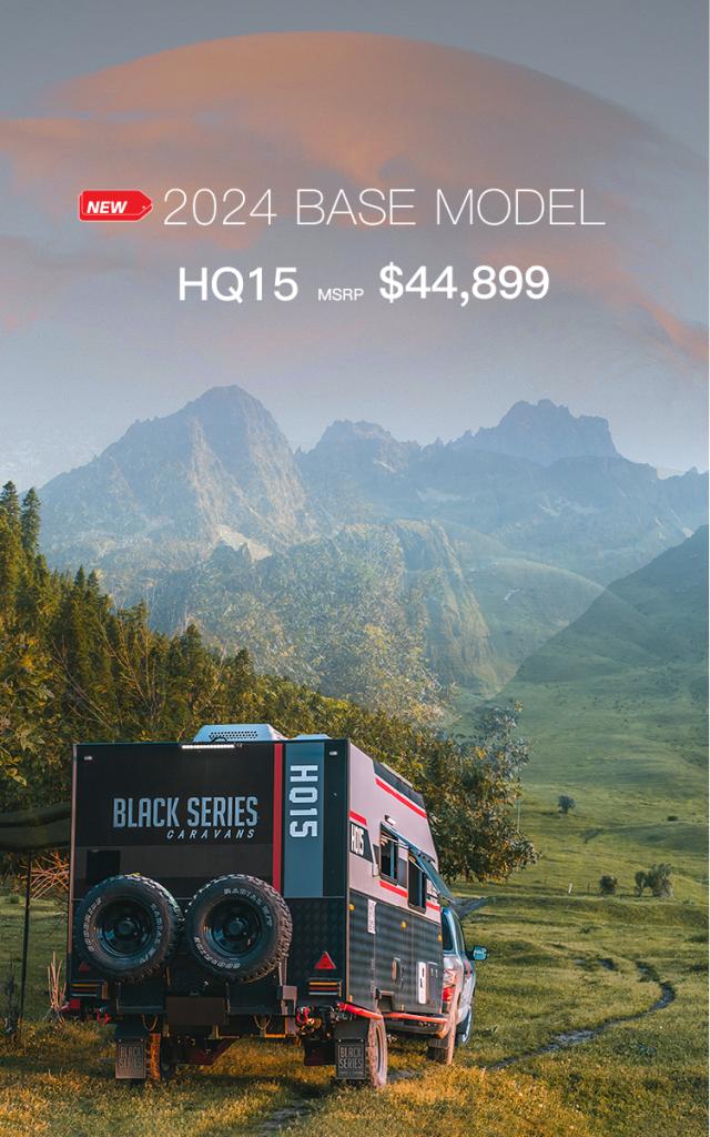 HQ15 RV CAMPER Black Series RV | Off-Road Travel Trailers, Toy Haulers & Camper Trailers Manufacturer