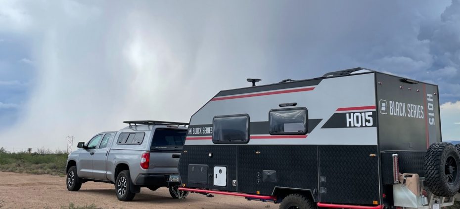 Storm Chasing in the HQ15 Off-road Trailer