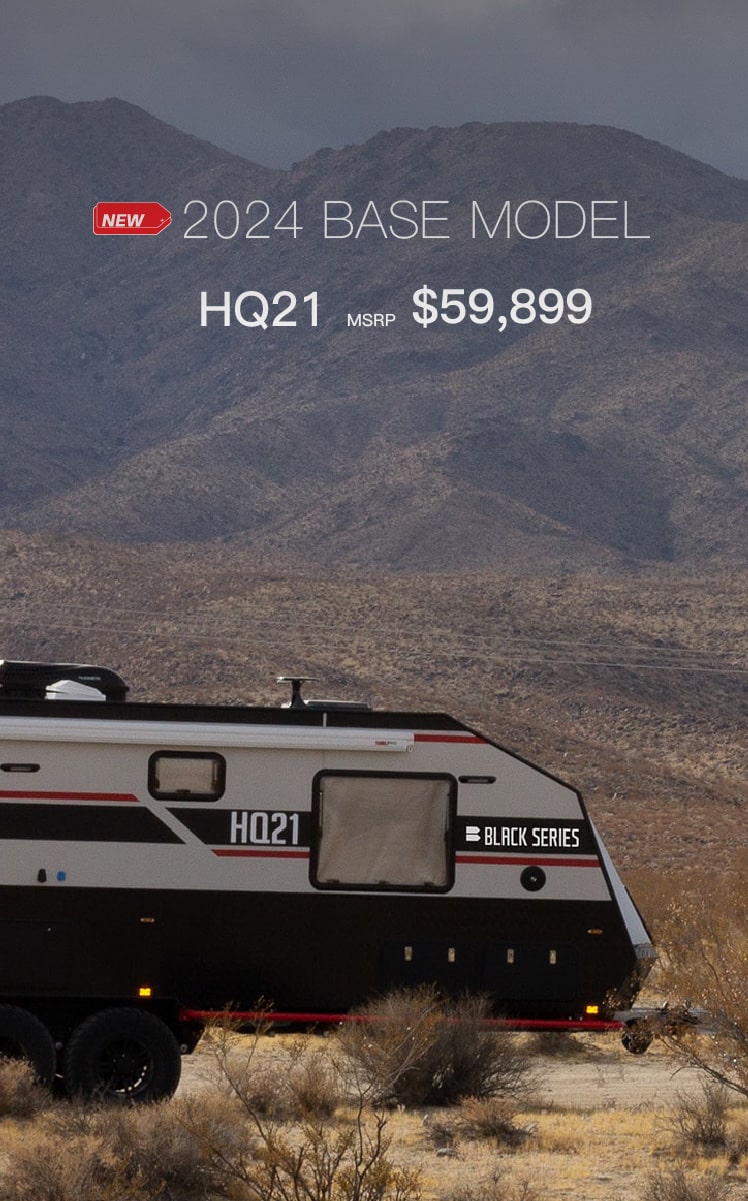 HQ21 Off-Road RV Camper Black Series